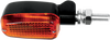 K&S Technologies Marker Light - Dual Filament - Black/Amber 25-8301Bk