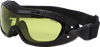 Bobster Night Hawk Goggles - Gloss Black - Yellow Bhawk01Y