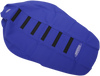 Sdg 6-Ribbed Seat Cover - Black Ribs/Blue Top/Blue Sides 95934Kbb