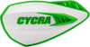 Cycra Handguards - Cyclone - White/Green 1Cyc-0056-241