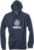 Factory Effex Yamaha Stacked Pullover Hoodie - Navy - Medium 20-88212