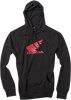 Factory Effex Honda Wing Pullover Hoodie - Black - Medium 20-88312
