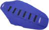 Sdg 6-Ribbed Seat Cover - Black Ribs/Blue Top/Blue Sides 95910Kbb