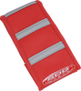 Sdg 6-Ribbed Seat Cover - Grey Ribs/Red Top/Red Sides 95943Xrr