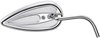 Arlen Ness Mirror - Side View - Teardrop - Chrome - Right 13-036