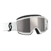 Scott Primal Goggles - White - Silver Chrome Works 2785970002269
