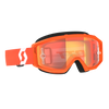Scott Primal Goggles - Orange/White - Orange Chrome Works 2785971362280