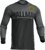 Thor Differ Slice Jersey - Charcoal/Black - 3Xl
