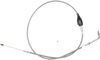 La Choppers Stainless Braided Handlebar Idle Cable - 12" - 14" La-8210Id13
