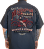 Lethal Threat Motorhead Garage Shop Shirt - Gray - 3Xl Dg60177Xxxl