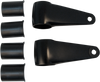 Emgo Headlamp Mounting Brackets - Black 66-35832