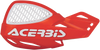 Acerbis Handguards - Uniko - Vented - Red/White 2072671005