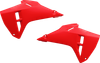 Radiator Covers - Red - Honda - Crf 250R/450R Ho05614#070