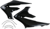 Ufo Radiator Shrouds - Black Ya04858-001