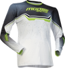 Moose Offroad Jersey Youth Qualifier White/Black/Green Md 2912-2640