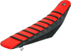 Flu Designs Inc. Pro Rib Seat Cover - Red/Black - Crf250 '04-'09 15501