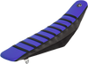 Flu Designs Inc. Pro Rib Seat Cover - Blue/Black - Yz '14-'22 35506