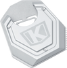 Kuryakyn Kickstand Pad - Silver - Bmw 3839
