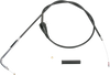 Drag Specialties Black Vinyl Idle Cable - 26-1/2"