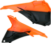 Acerbis Airbox Cover - Orange/Black 2314291008