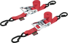 Powertye Mfg. Ratchet Tie-Downs - 1-1/2" X 6-1/2' - Red 30571-S