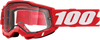 100% Accuri 2 Enduro Goggles - Red - Clear 50015-00005