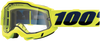 100% Accuri 2 Enduro Mtb Goggles - Fluo Yellow - Clear 50016-00003
