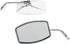 Emgo Mirror - "Big One"/Cruiser - Side View - Rectangle - M10 X 1.25 | M10 X 1.25 (Left Hand) - Chrome 20-42464