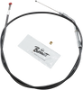 Barnett Black Vinyl Idle Cable - +6" 101-30-40024-06