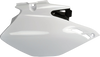 Polisport Side Panels - Oem Black/White - Wrf 250/450 8604300001