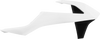 Polisport Radiator Cover - White/Black - Ktm 8417800004