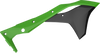 Polisport Radiator Cover - Green/Black - Kx 250F 8412300001