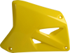 Polisport Radiator Cover - Yellow - Rm 125/250 8423000001