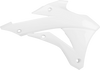 Polisport Radiator Cover - White - Kx 85/100 8417300002