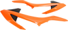 Acerbis Radiator Shrouds - Orange/Black 2421085225