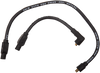 Sumax Spark Plug Wire - 10.4 Mm - Black - '80-'98 Fl 49033