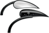 Arlen Ness Mirror - Micro - Rad 2 - Side View - Teardrop - Black - Right 13-401