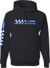 Yamaha Apparel Yamaha Racing Check Hoodie - Black - Xl Np21S-M3110-Xl