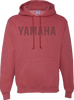 Yamaha Apparel Distributor Yamaha Hoodie - Heather Red - Large Np23S-M2296-L