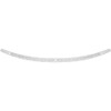 Memphis Shades Windshield Trim - Polished - Chain - Flh Mem0973