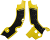 Acerbis X-Grip Frame Guards - Yellow/Black - Rm-Z 450 2630531017