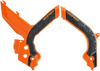 Acerbis X-Grip Frame Guards - '16 Orange/Black - Ktm 2783155225