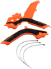Acerbis X-Grip Frame Guards - Orange/Black - Ktm 2733445225
