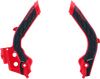 Acerbis X-Grip Frame Guards - Red/Black - Gas Gas | Husqvarna 2733451018