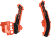Acerbis X-Grip Frame Guards - '16 Orange/Black - Gas Gas | Husqvarna | Ktm 2979615225