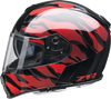 Warrant Helmet - Panthera - Black/Red - Large