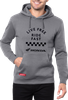 Honda Apparel Honda Live Free Ride Fast Hoodie - Gray - 2Xl Lem25S-M57-2X