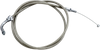 Motion Pro Armor Coat Stainless Steel Throttle/Idle Cable For Cruisers - Push - Honda 62-0424