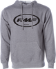 Fmf Factory Classic Don Pullover Fleece Hoodie - Gunmetal Heather - Small Fa22121903Ghrsm