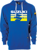 Factory Effex Suzuki Fade Pullover Hoodie - Royal - 2Xl 27-88408